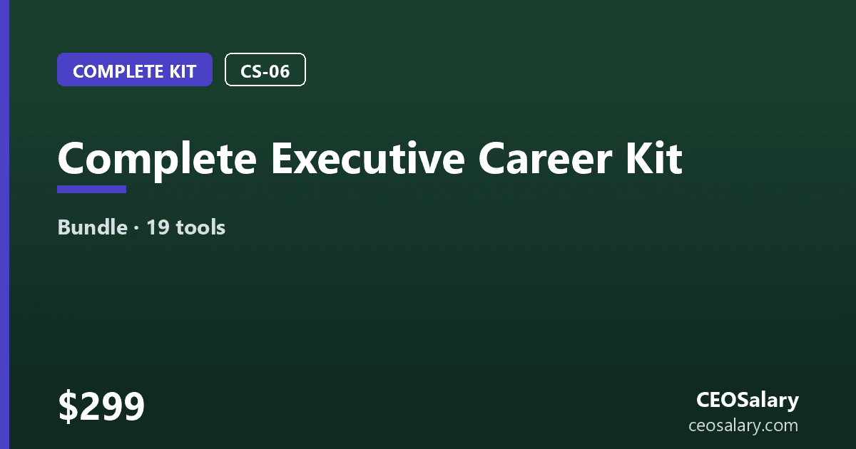 Complete Executive Career Kit preview